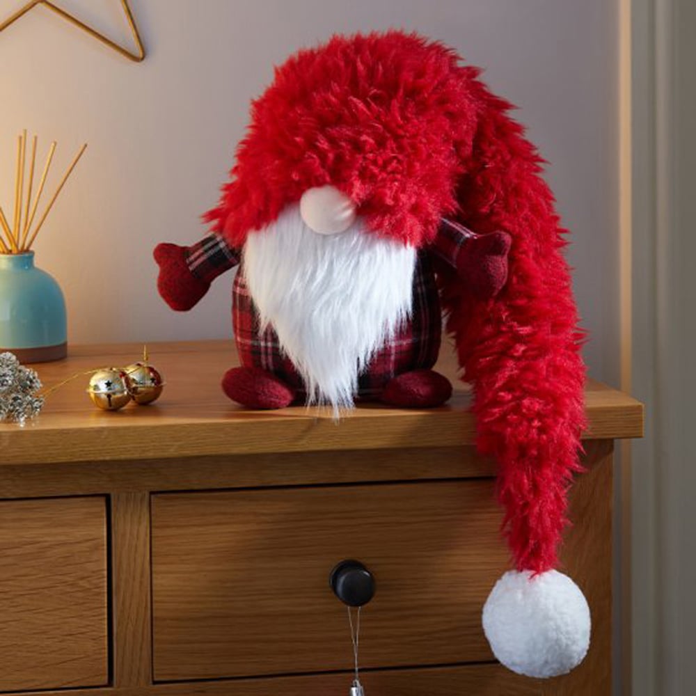 Marco Paul Red Super Furry Winter Wolf Gonk 90cm Image 2