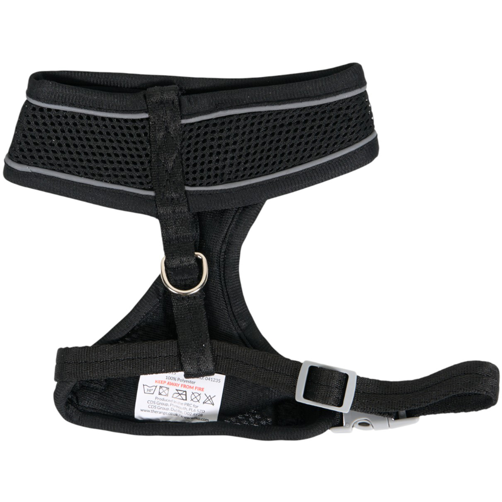 Soft Mesh Pet Harness - Black / Small Image 3
