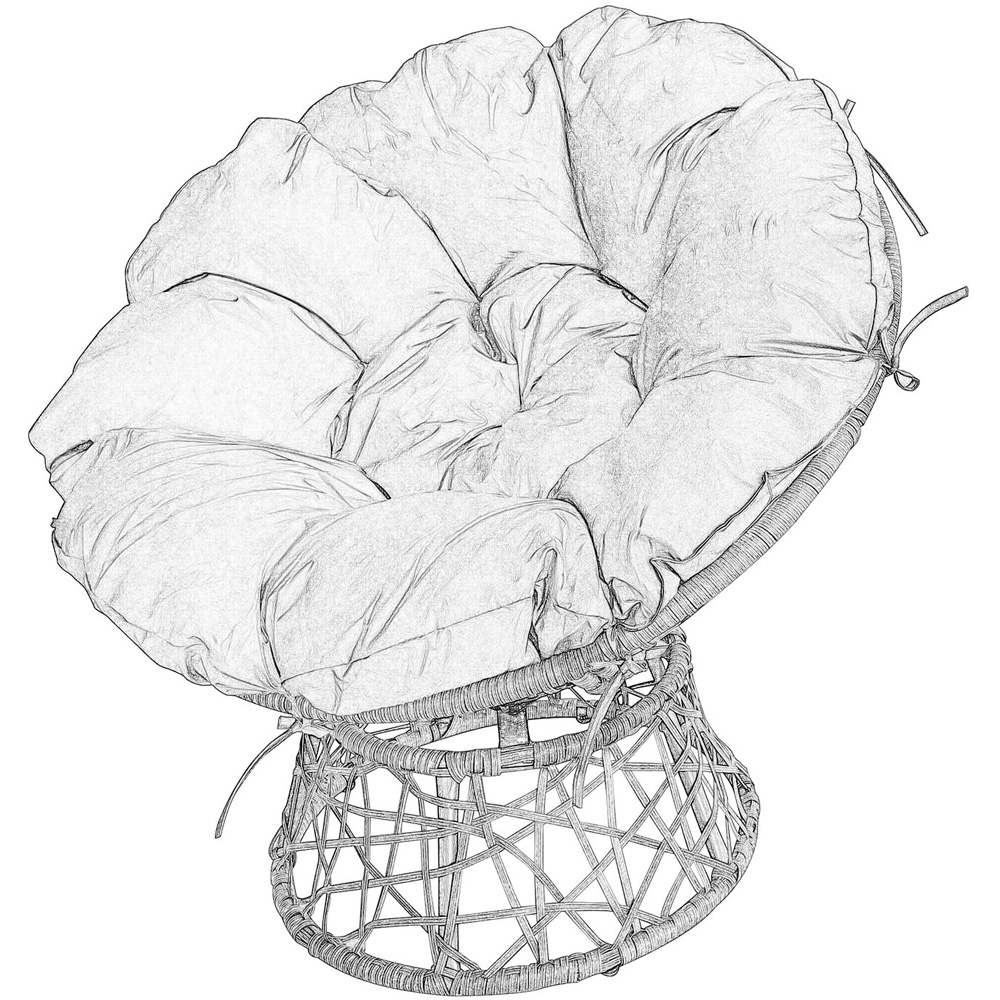 Miami Swivel Chair Set - Grey Image 4