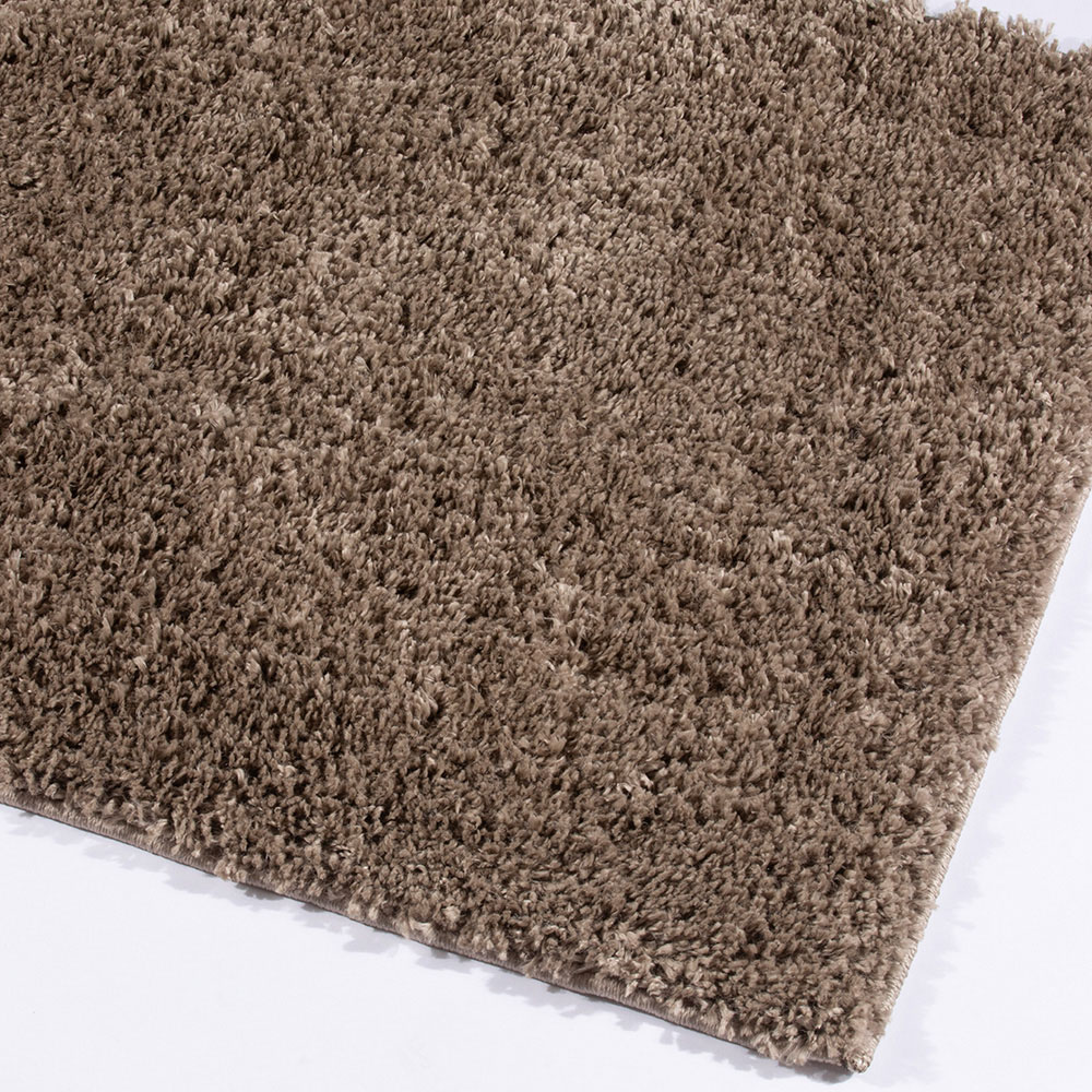 Esselle Home Larissa Chocolate Shaggy Rug 80 x 120cm Image 3