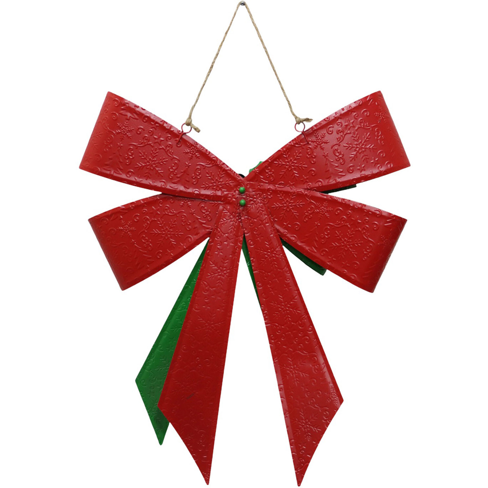 Vintage Bow Festive Wall Decor Image 4