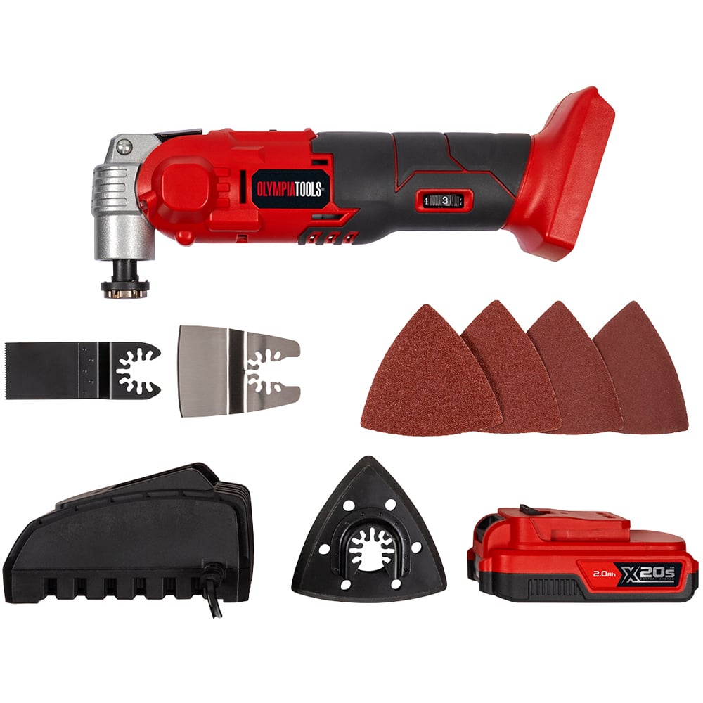Olympia Power Tools X20S 20V 1 x 2.0Ah Li-ion Multi Tool Image 1