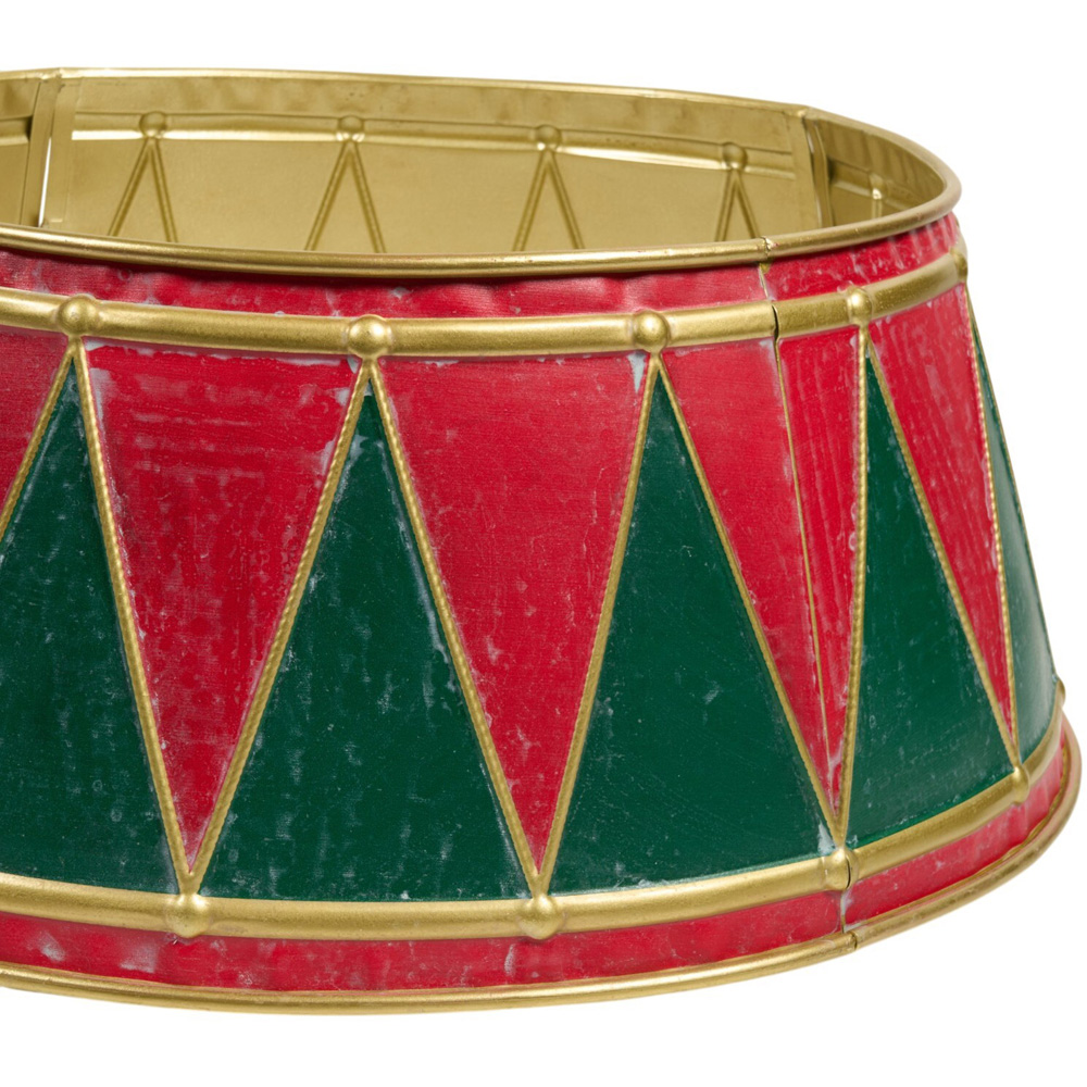 Vintage Drum Tree Skirt Image 4