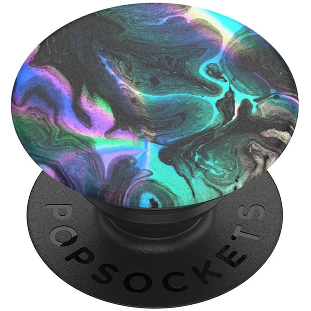 PopSockets PopGrip Oil Agate Phone Grip Image 1