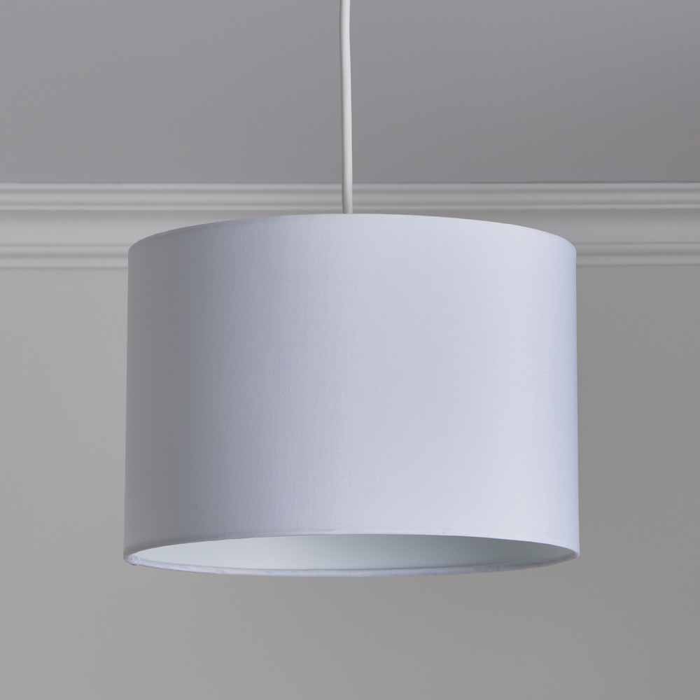 Wilko White Cylinder Shade Wilko