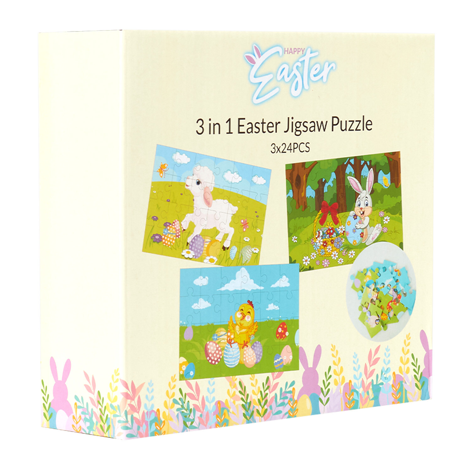 3-in-1 Easter Jigsaw Puzzle Image 2