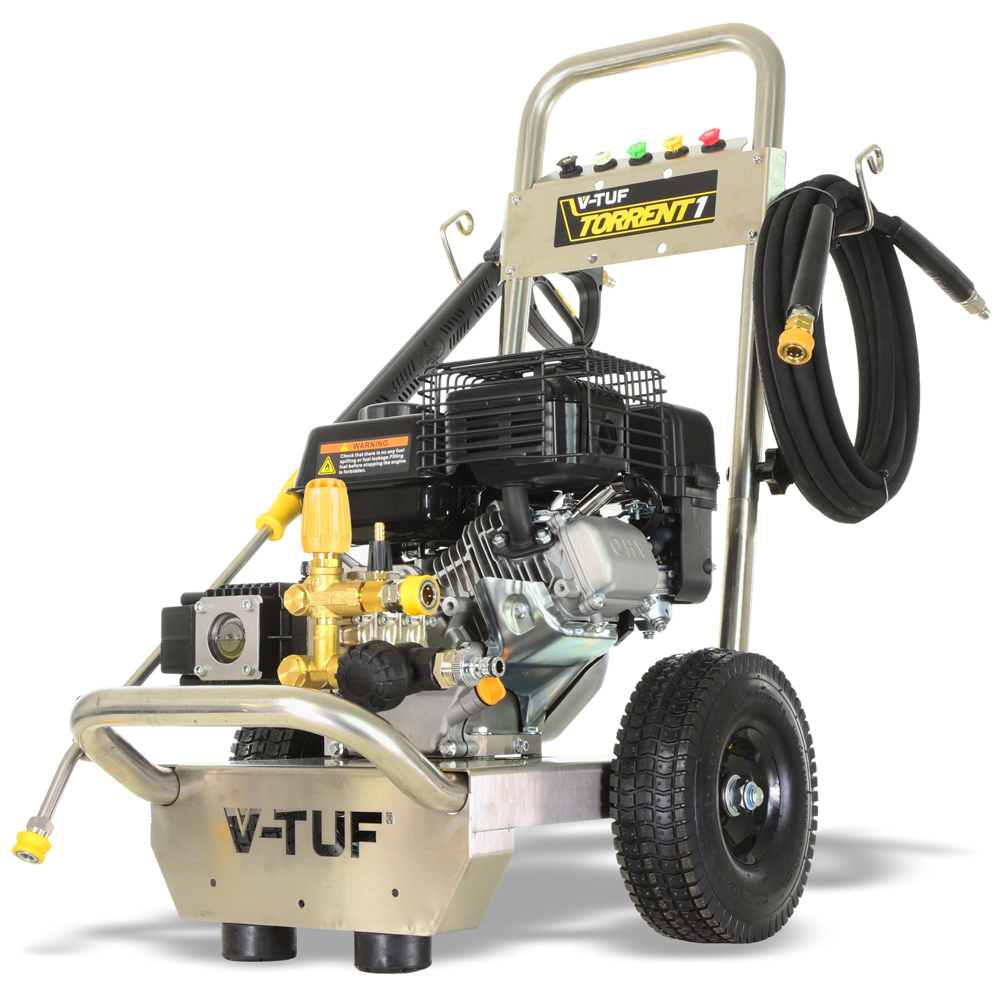 V-TUF TORRENT1 7HP Industrial Petrol Pressure Washer 190Bar Image 1