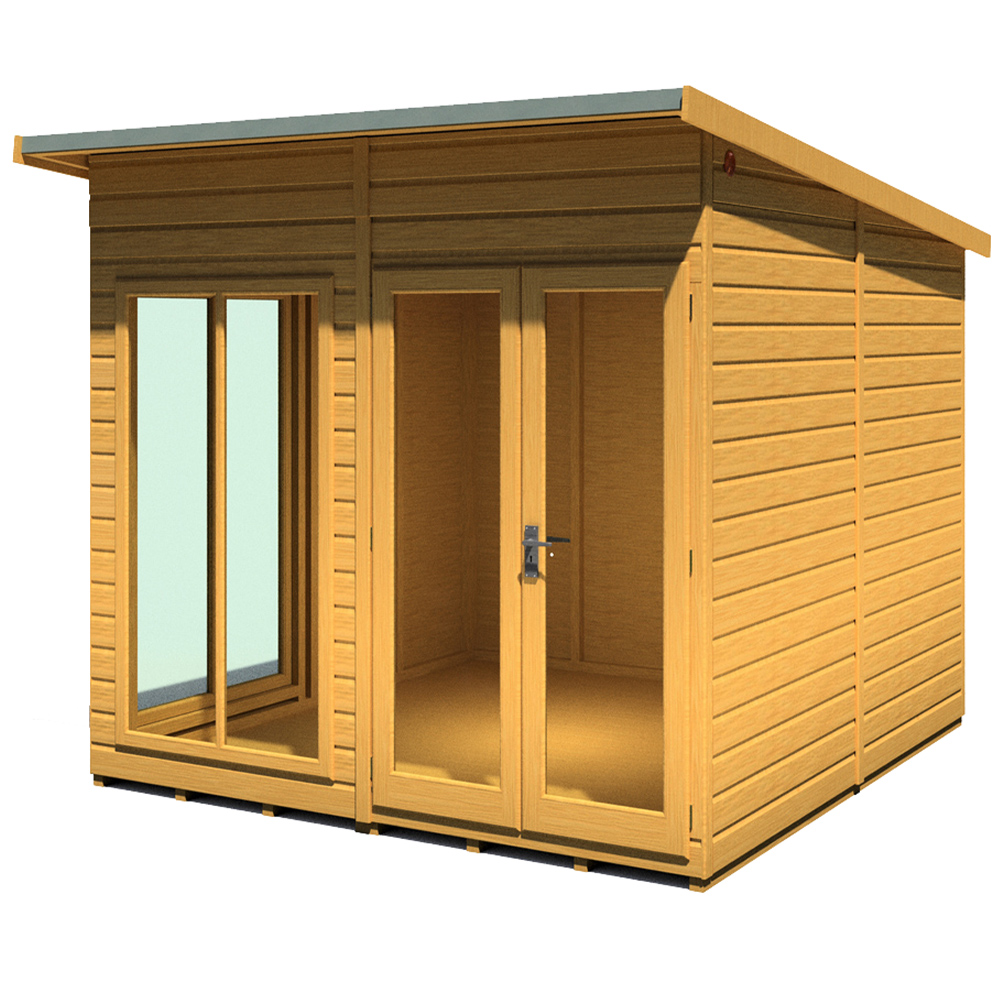 Shire Lela 8 x 8ft Double Door Summerhouse Image 1