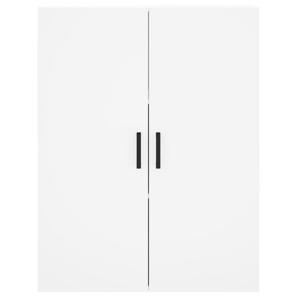 vidaXL 4 Door White Highboard Image 6