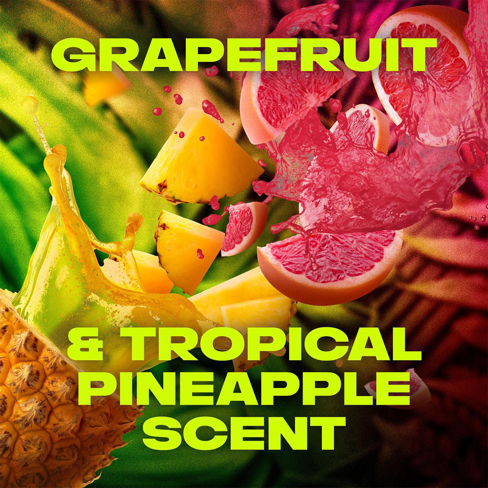Lynx Epic Fresh Grapefruit and Tropical Pineapple Anti-Perspirant Deodorant Spray 200ml 18 Pack Image 5