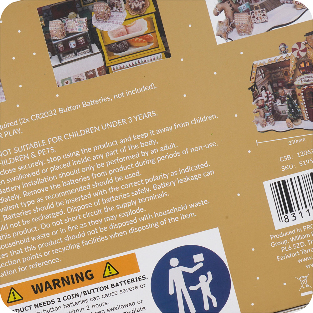 Mini Gingerbread Bakery Kit Image 5