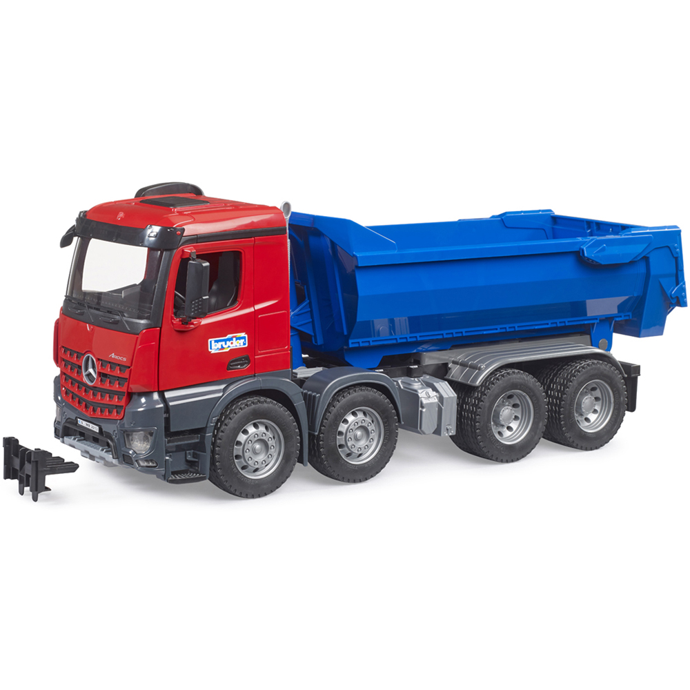 Bruder Kids MB Arocs Halfpipe Dump Truck Playset Model Image 2