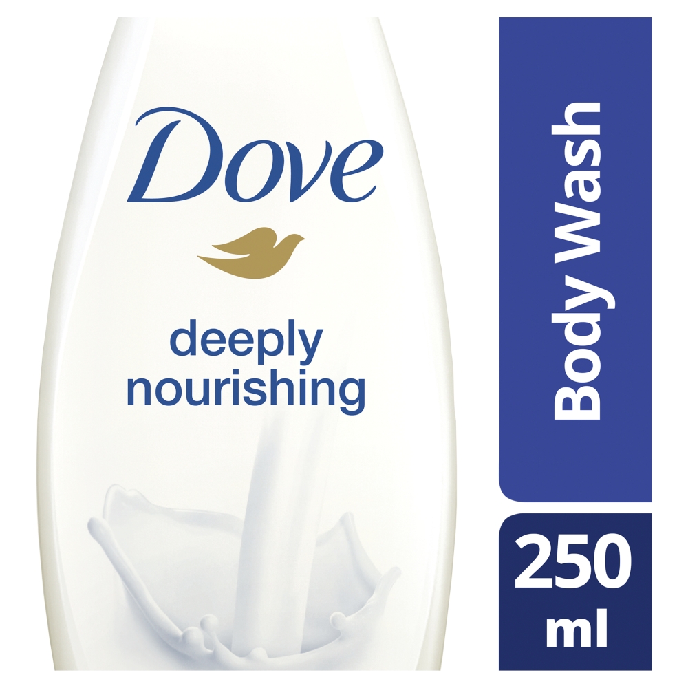 Dove Deeply Nourishing Body Wash 250ml Image