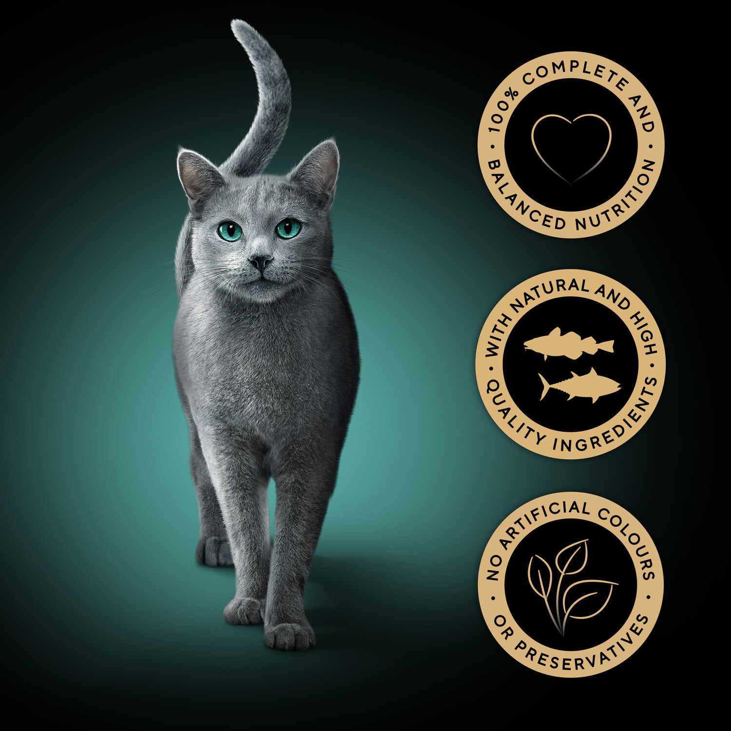 Sheba Fresh and Fine Wet Cat Food Brown / Tuna, Cod and Whitefish Image 11