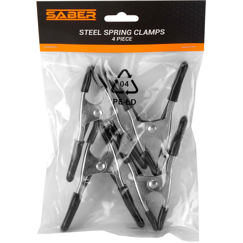 Saber 4 Piece Steel Spring Clamps Image