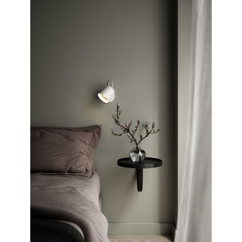 Nordlux Angle White and Telegrey Adjustable Wall Light Image 2