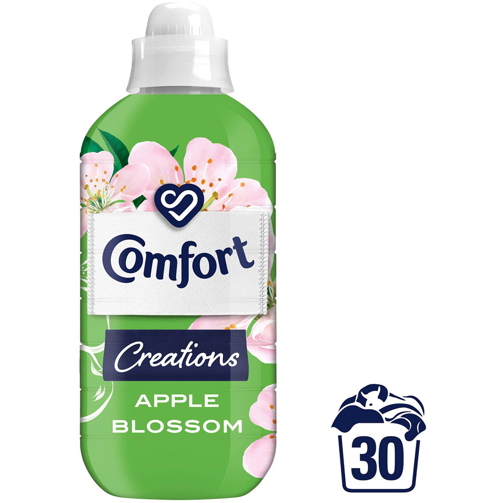 Comfort Creations Apple Blossom Lasting Fragrance Fabric Conditioner 30 Washes 900ml Image 2