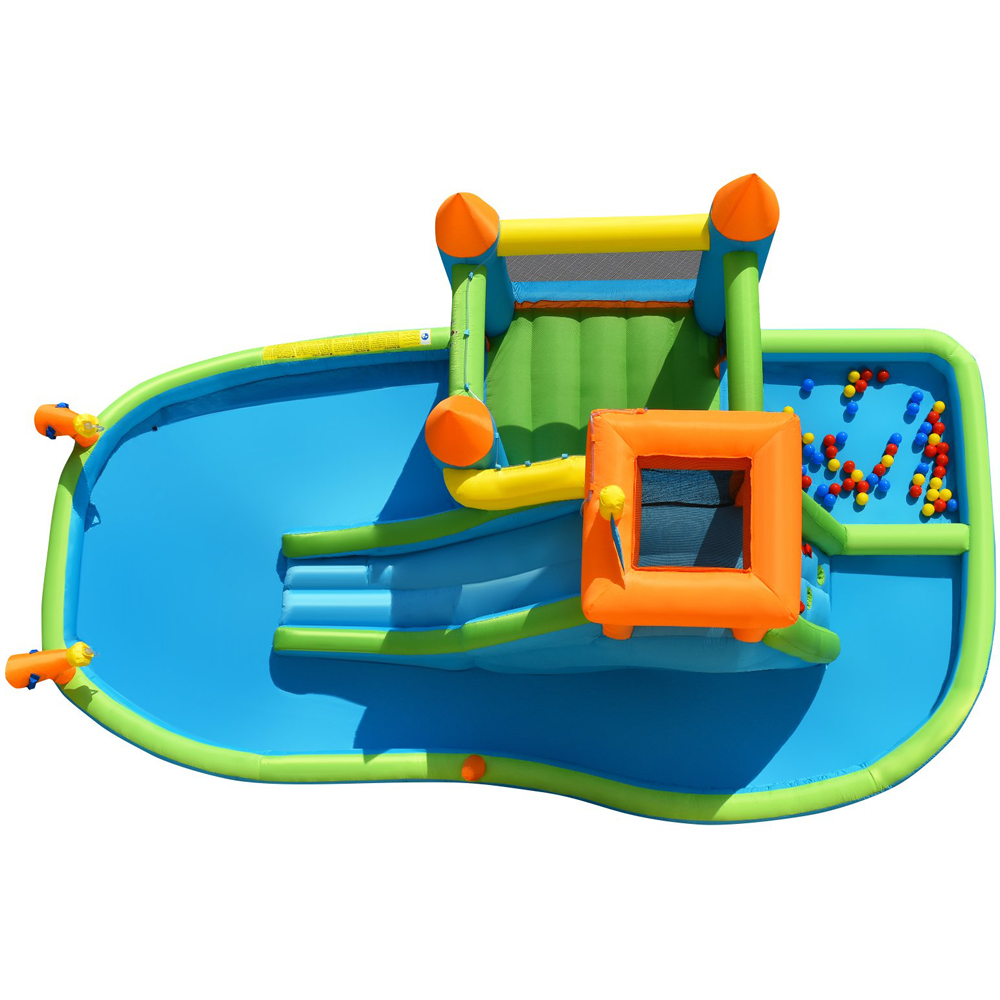 Costway Inflatable Bouncy Castle with Slide Image 3