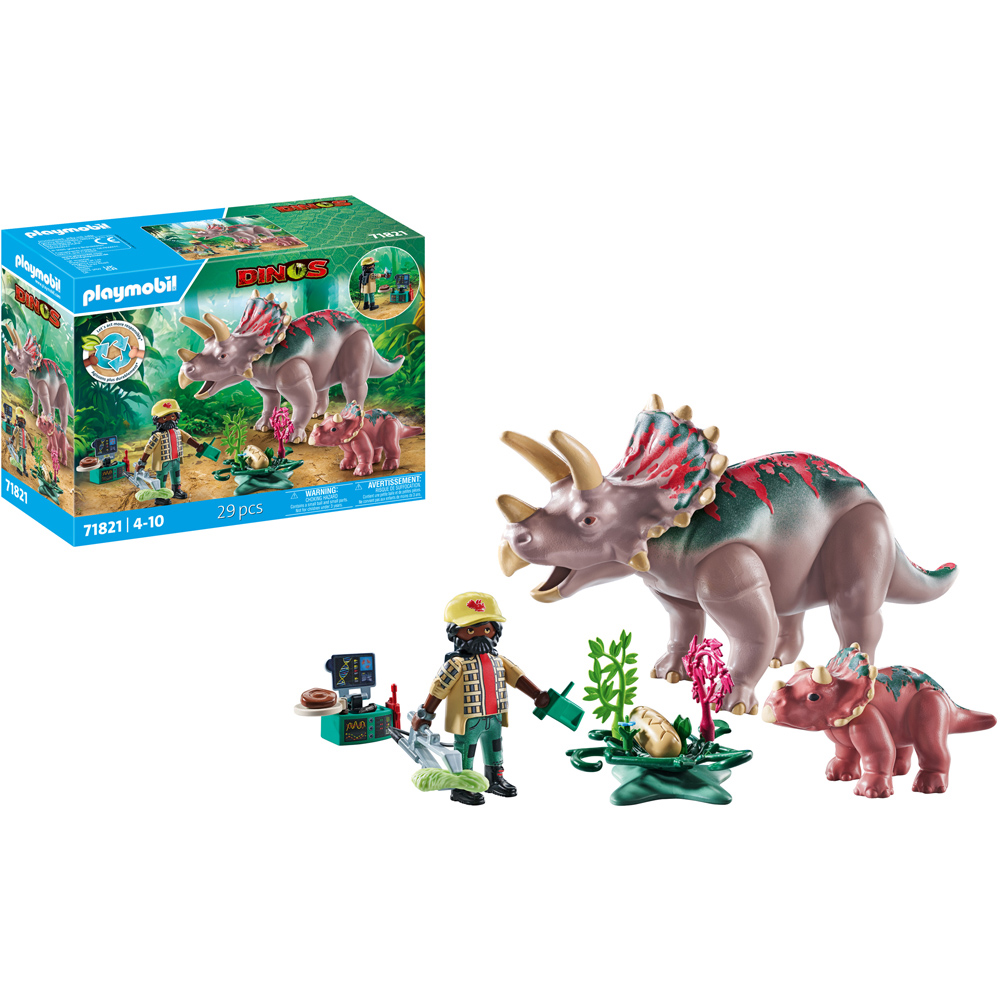 Playmobil Triceratops Family Playset Image 3