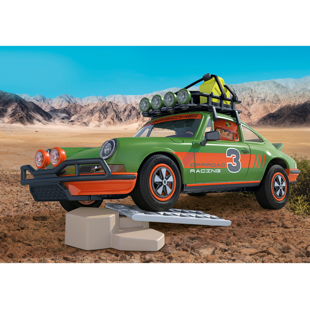 Playmobil Porsche 911 Carrera RS 2.7 Off-Road Edition Playset 47 Piece Image 5