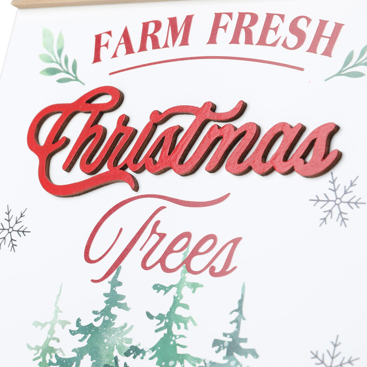 Farm Fresh Christmas Tree Sign Image 4
