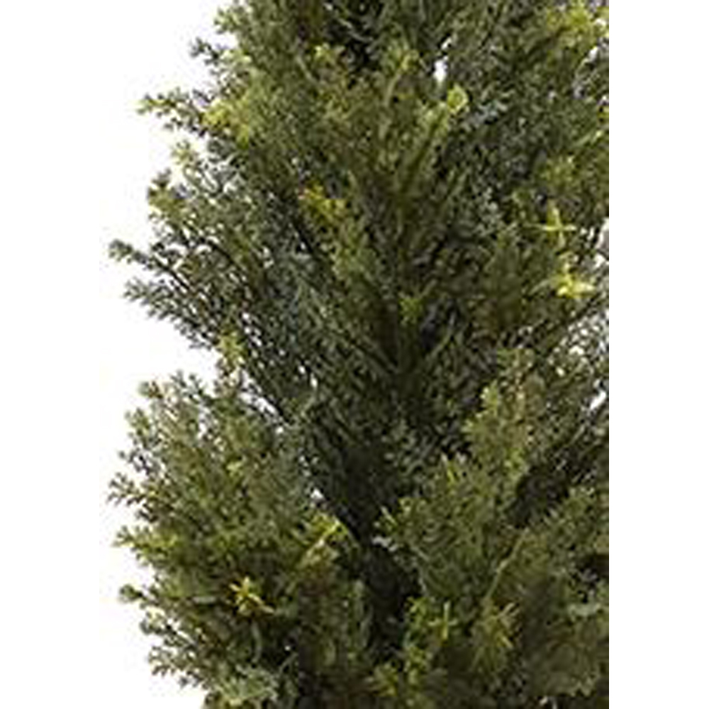 Leaf Natural Look Cedar Artificial Tree in Pot 4ft Image 3