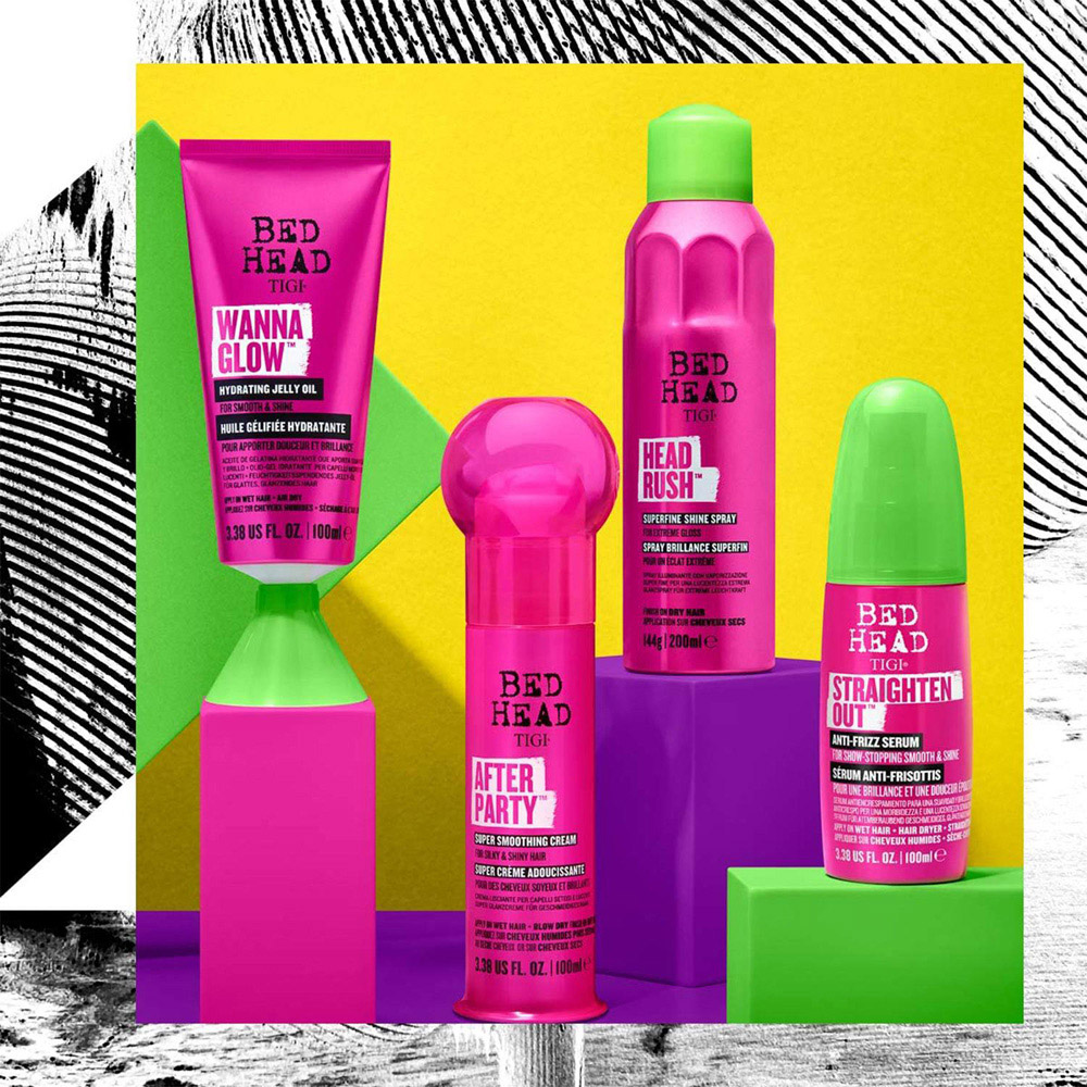 TIGI Bed Head Headrush Smooth and Shiny High Gloss Styling Hair Spray 200ml 6 Pack Image 8