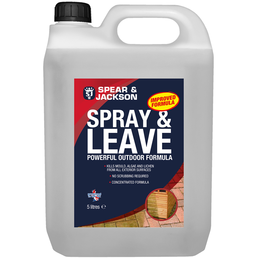 Spear & Jackson Spray and Leave Ready to Use Formula 5L with Concentrated Formula 5L and LHT Spray Image 2