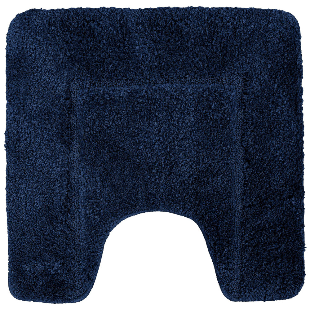 Mayfair Navy Micro Fibre Bath Mat Set Image 4