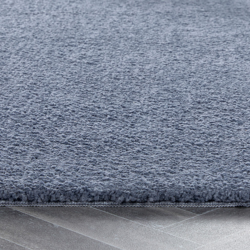My Luxe Smoke Blue Rug 60 x 100cm Image 3