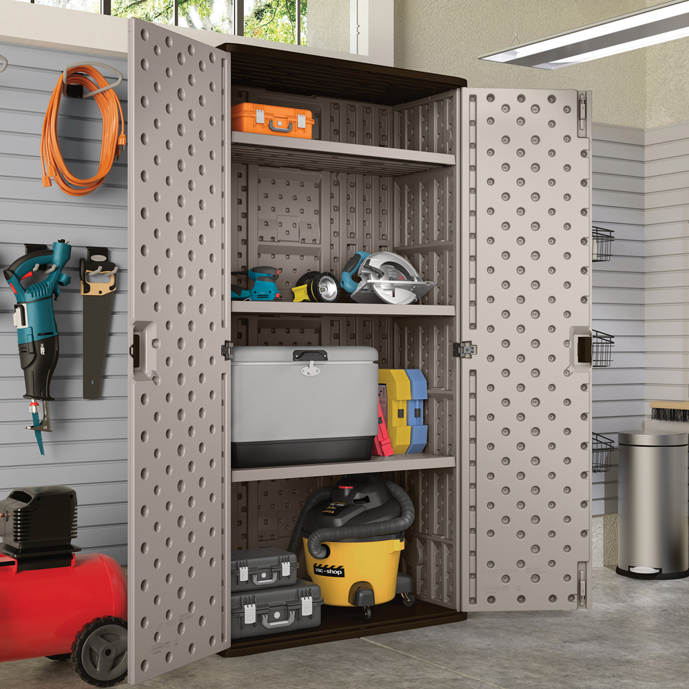 Suncast Haven Mega Tall Storage Cabinet Image 9
