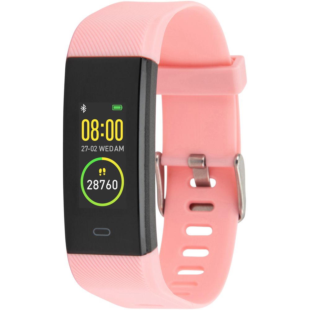 B-Aktiv Play Pink Smart Activity Tracker Bracelet Image 1