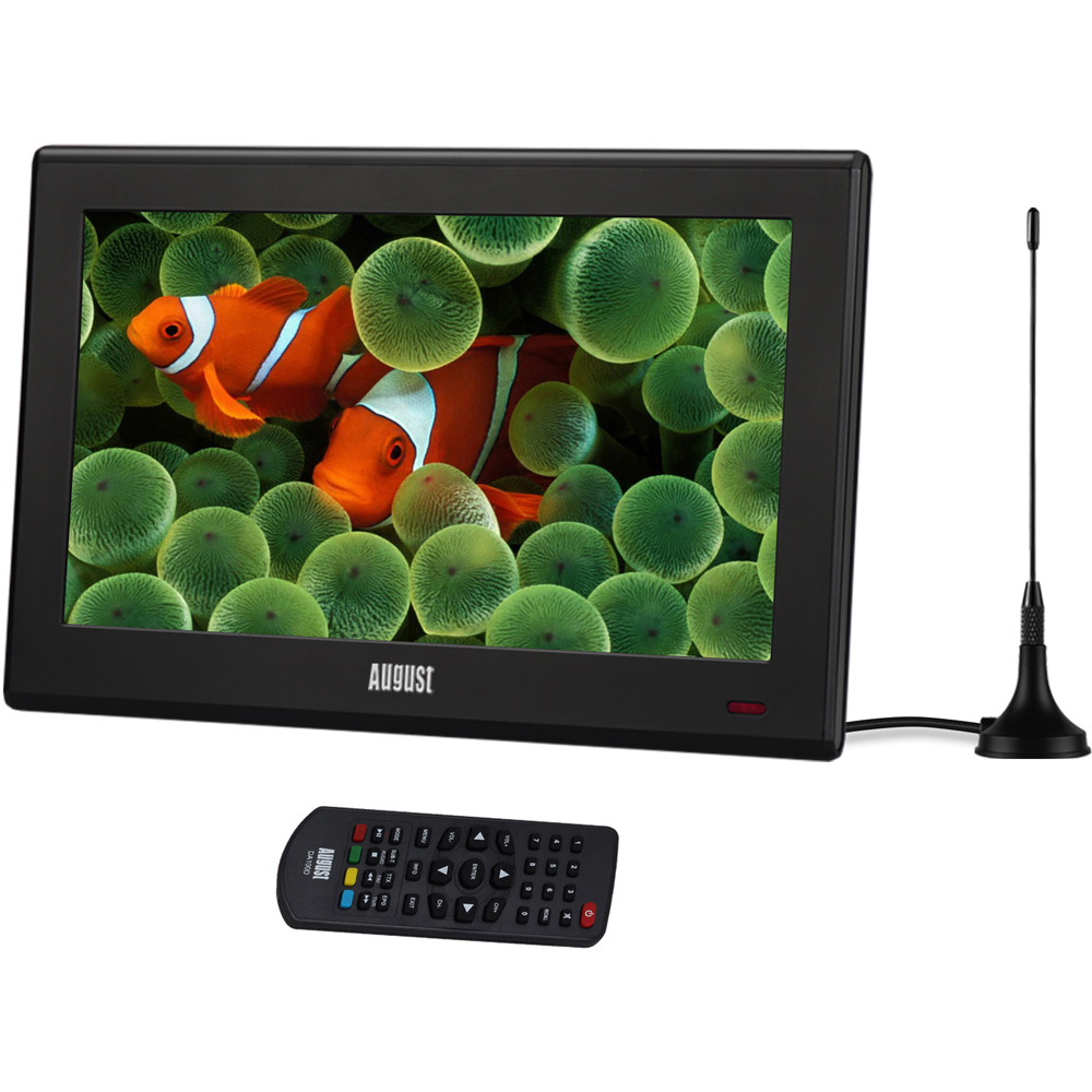 August DA100D Portable Freeview HD TV 10 inch Image 2
