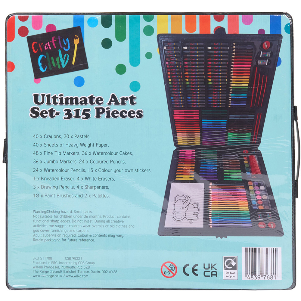 315 Piece Ultimate Art Set Image 2