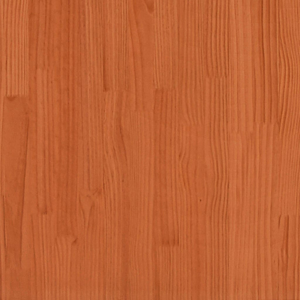 vidaXL Wax Brown Solid Pine Wood Garden Planter 31cm Image 9
