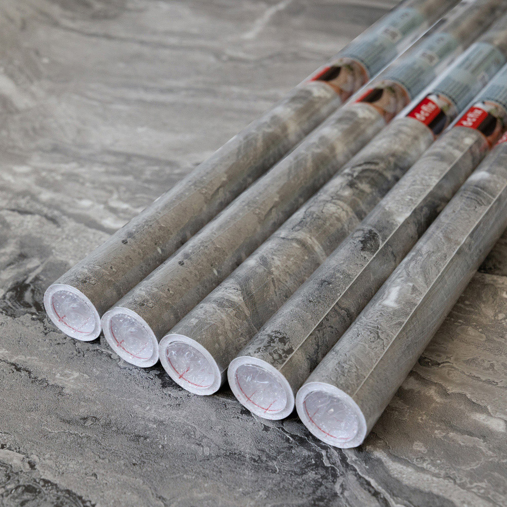 d-c-fix Marble Paladina Self-Adhesive Plastic Vinyl Wrap Film 67.5cm x 2m 5 Pack Image 2