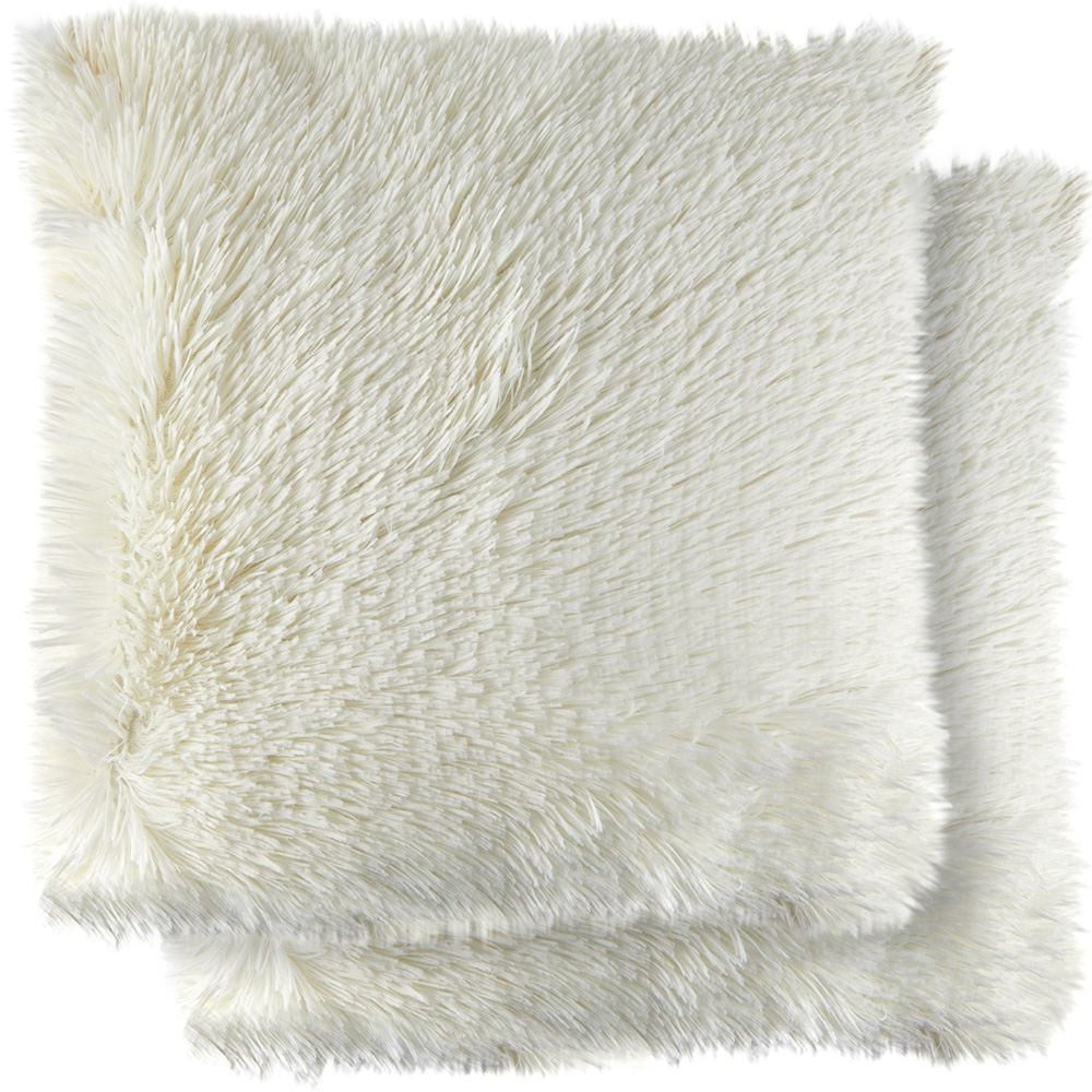 Serene Teddy Cream Cushion Cover 43 x 43cm Image