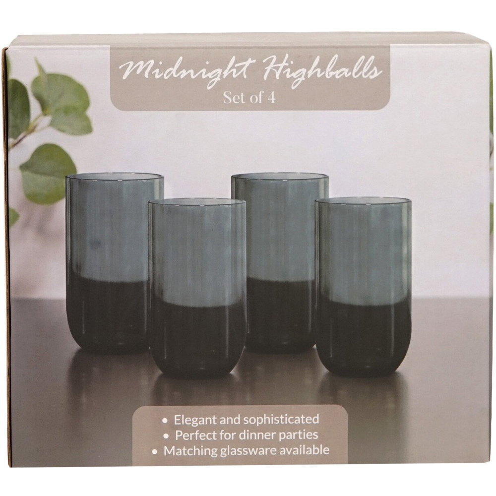Set of 4 Retreat Tumblers - Smoke Image 3