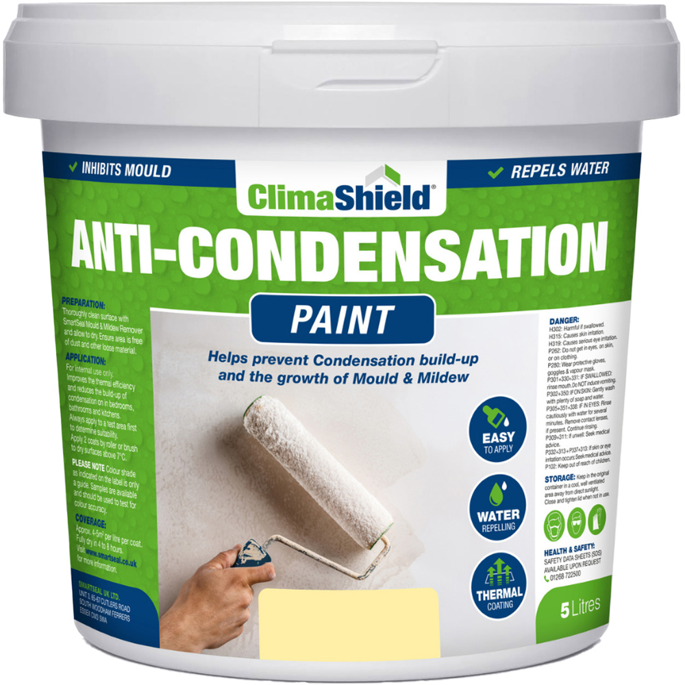 SmartSeal Magnolia Anti-Condensation Paint 5L Image 2