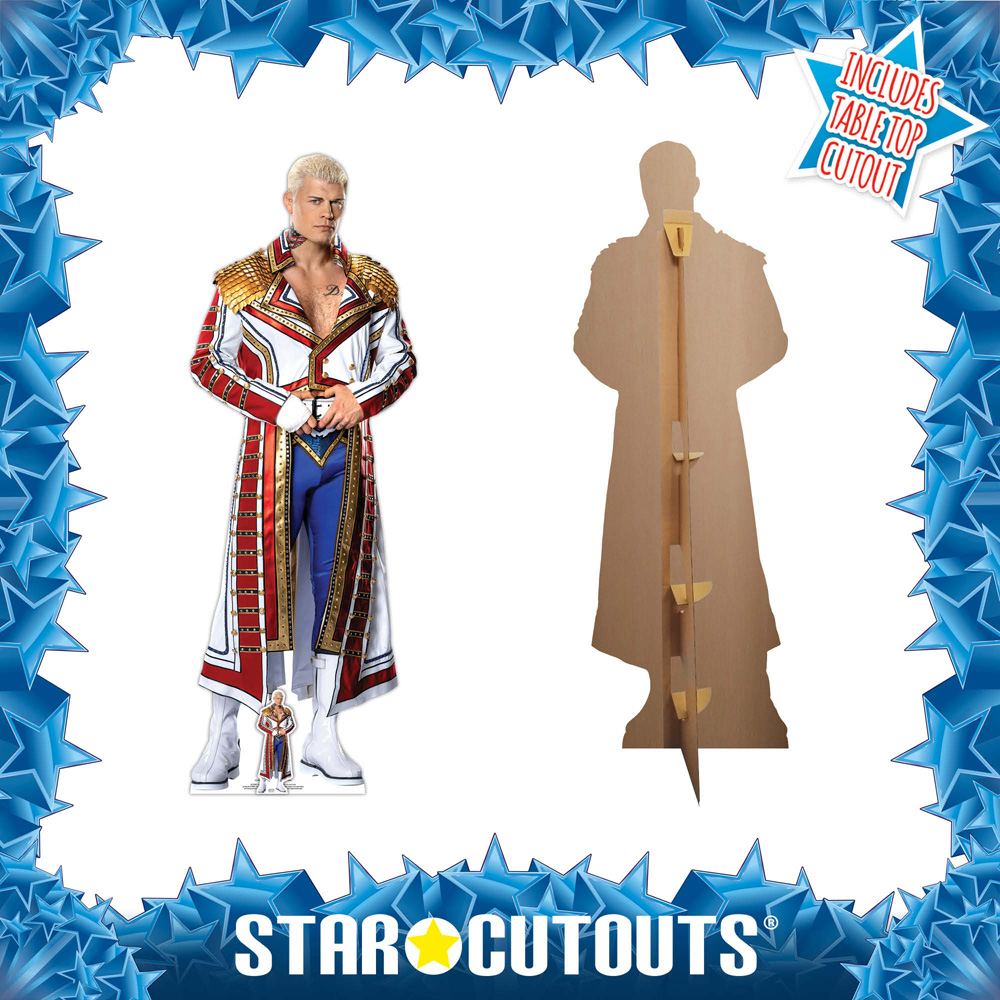 Star Cutouts Cody Rhodes WWE Cardboard Cutout 6.1ft Image 4