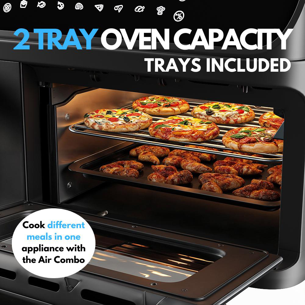 Ometa AirCombo Black 11.5L Air Fryer and Oven 2400W Image 8