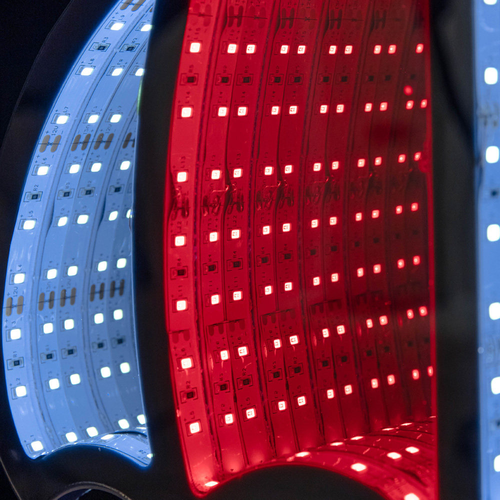 Premier Multicolour LED Light Up Parachuting Christmas Gonk Hanging Infinity Light Decoration 60cm Image 4