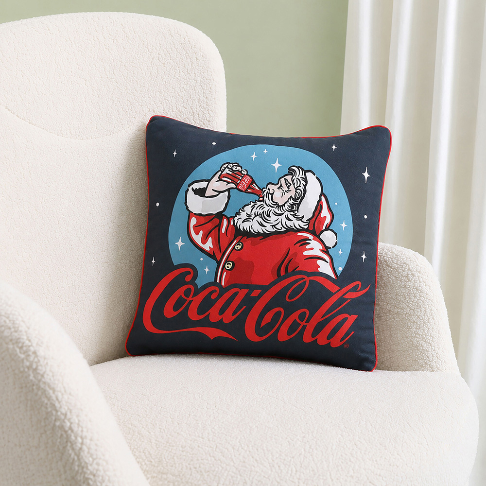 Coca-Cola Seasonal Square Cushion Image 5