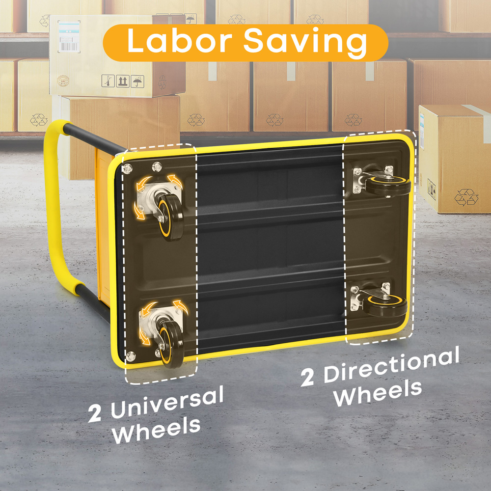 Costway Folding Platform Dolly Cart Image 6