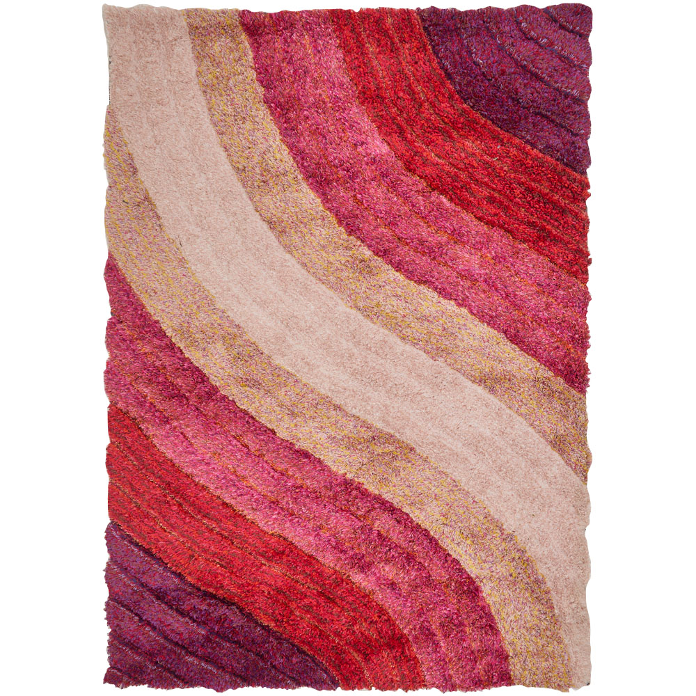 DS Living Lena Pink Ultra Plush Rug 160 x 230cm Image 1