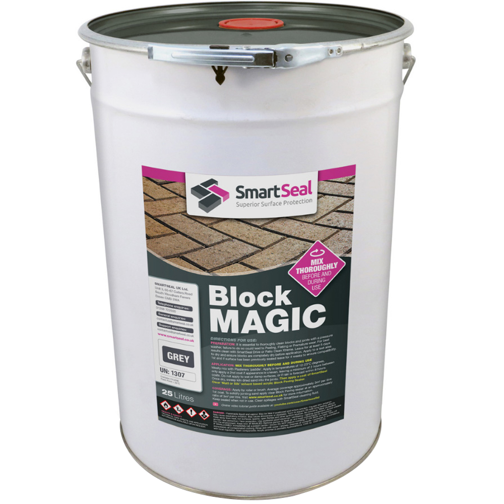 SmartSeal Grey Block Magic 25L Image 1