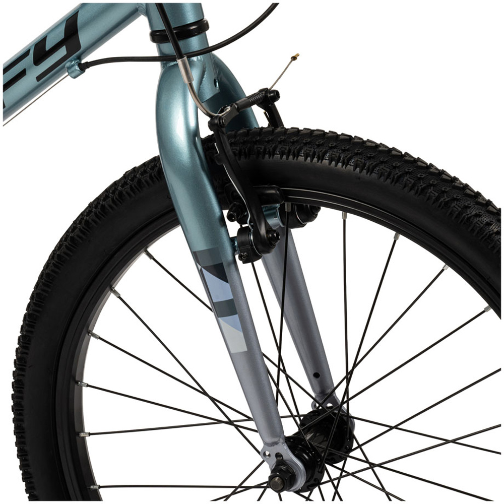Huffy Literide Junior Boys 7 Speed 20 inch Alloy Titanium Sky Blue and Grey Bike Image 2
