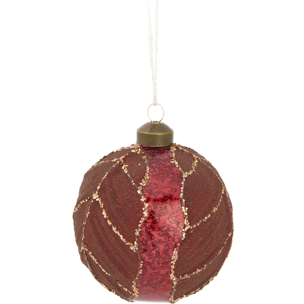 Antique Leaf Bauble Image 4