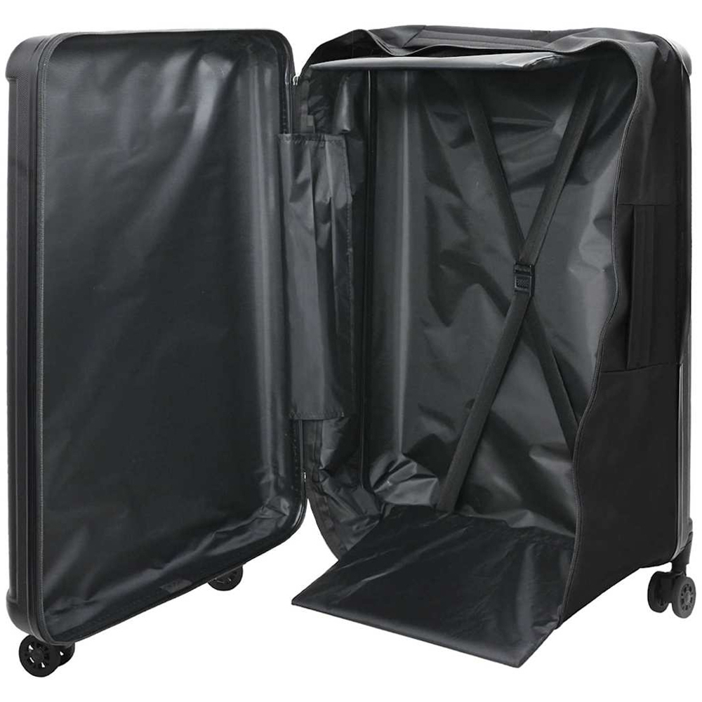 vidaXL 28 inch Black Rectangular Travel Bag Image 2