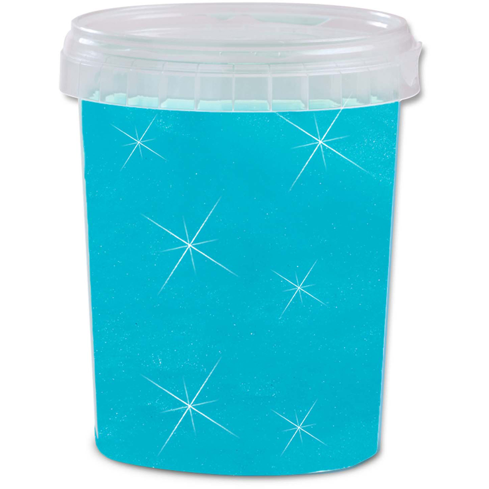 SES Creative Neon Blue Glitter Slime Image 2